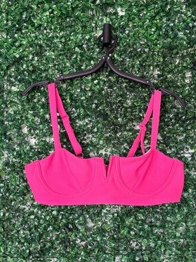 Sunny Bunny Bright Pink Underwire Bikini Top
